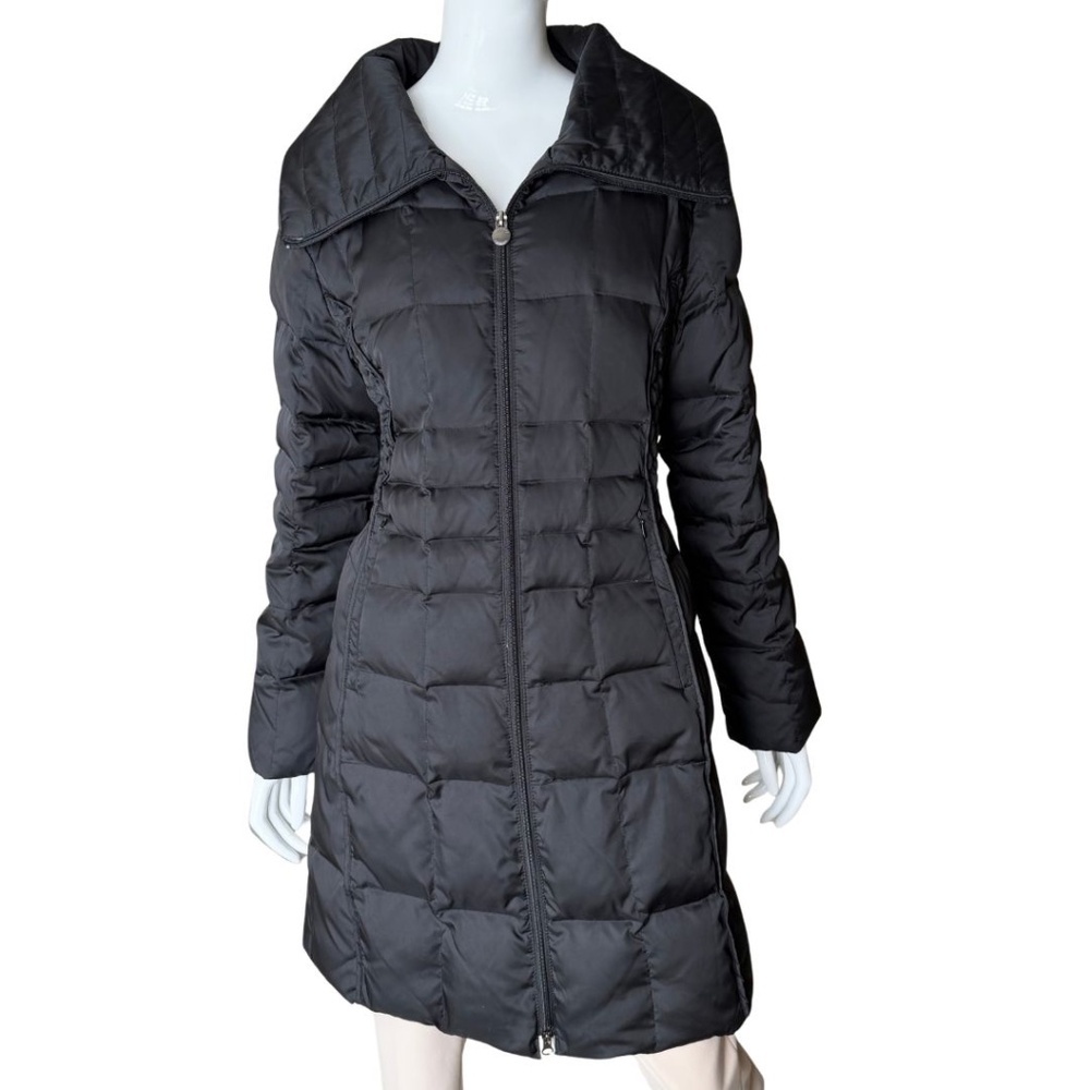 Laundry By Shelli Segal Black Puffer Coat Size Large